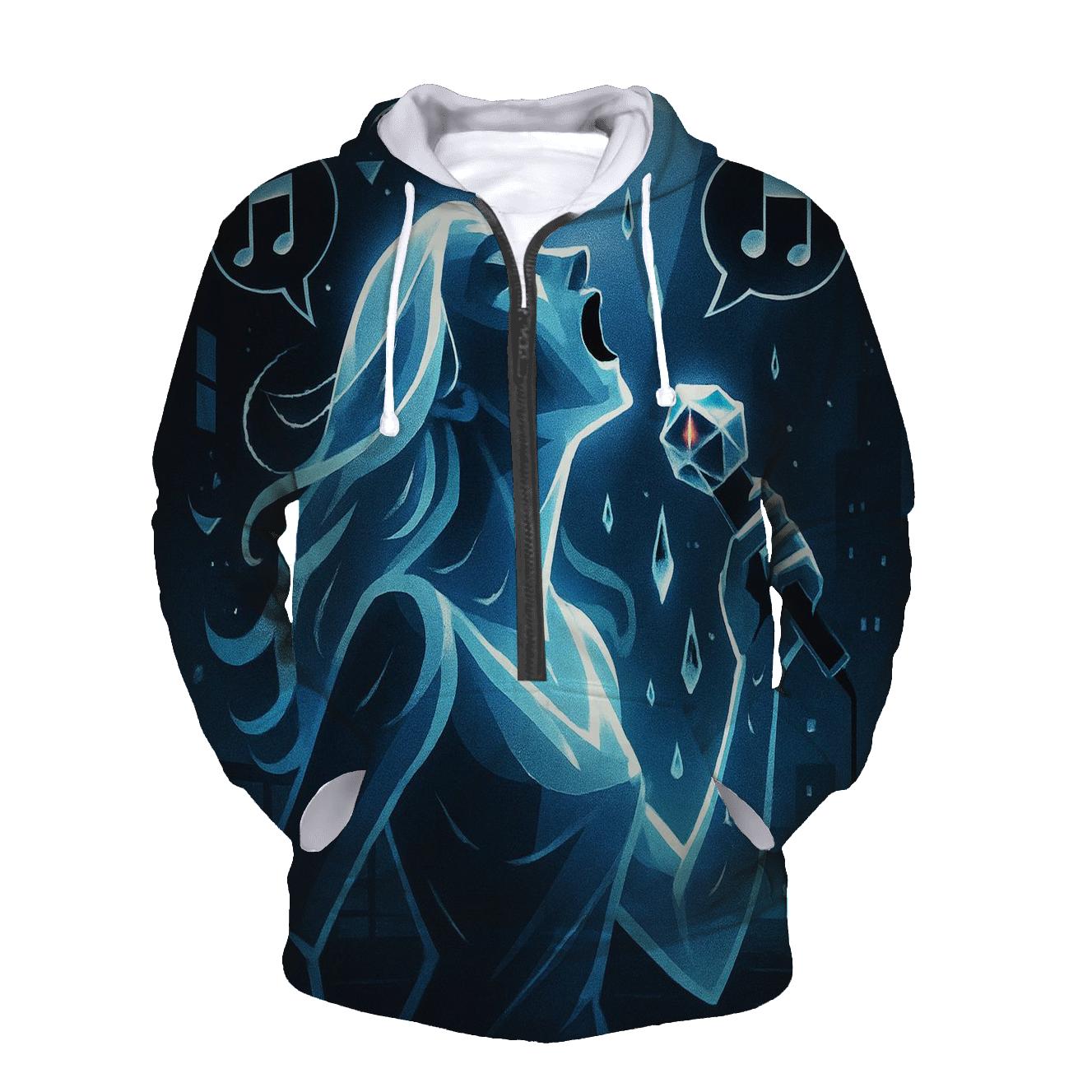 Crystal Rain Karaoke Phantom hoodie styles