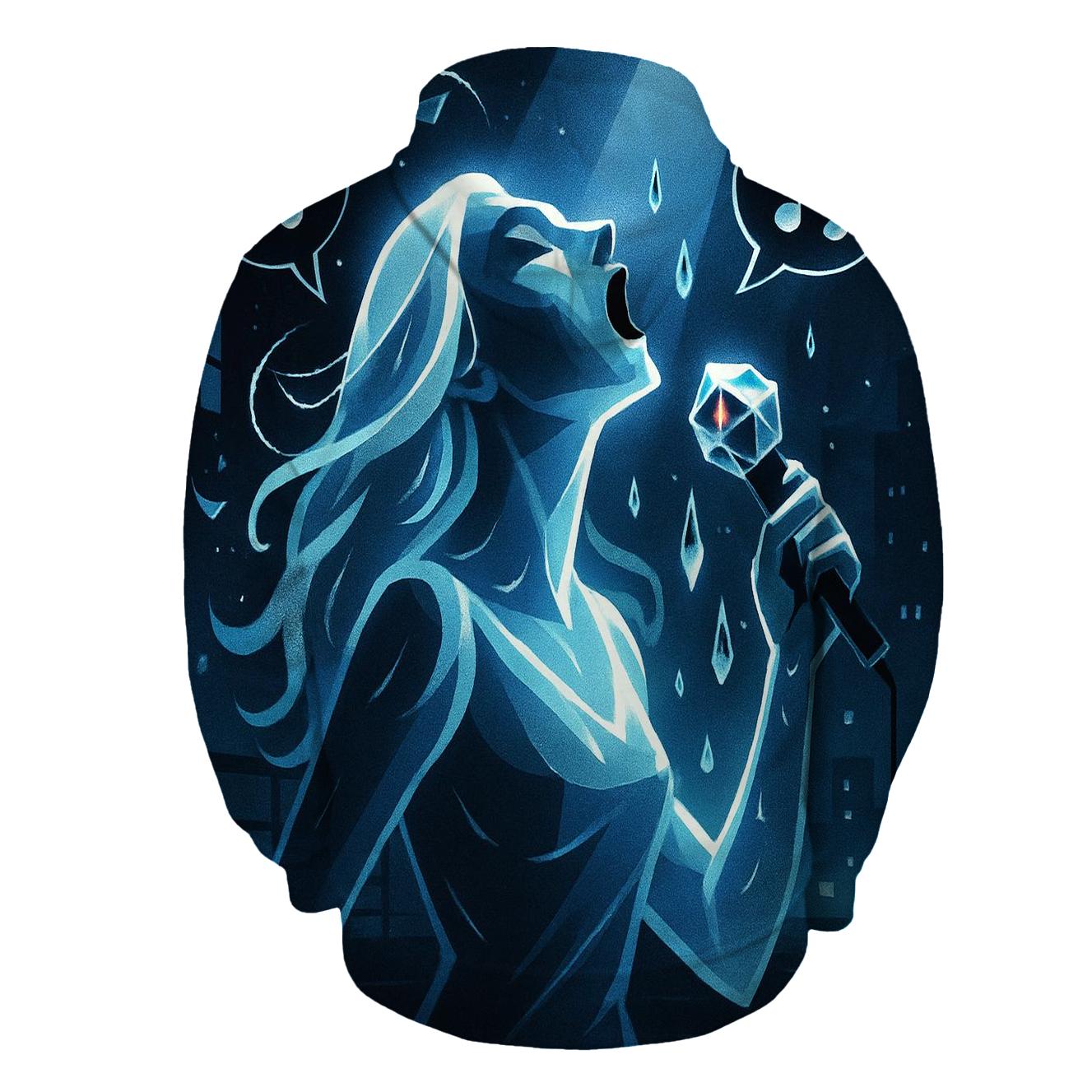 Crystal Rain Karaoke Phantom hoodie styles