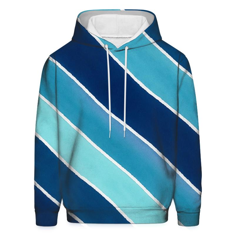 Arashi Comet Tail Diagonals printed hoodies