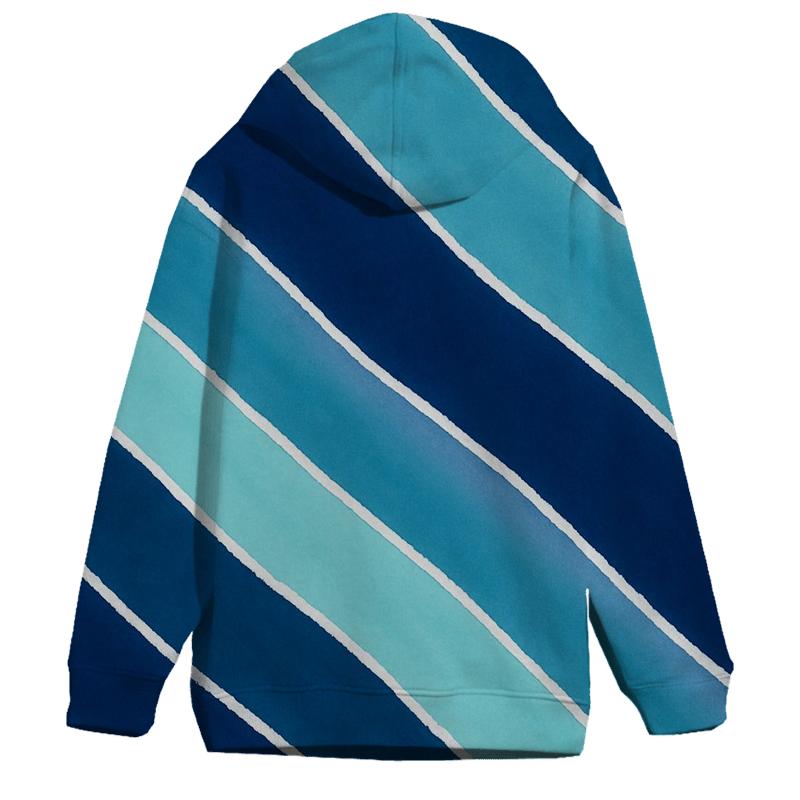 Arashi Comet Tail Diagonals printed hoodies