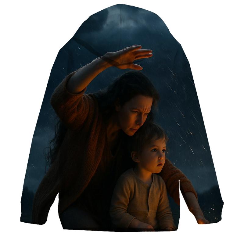 The Quiet Weather She Held Back So I Could Grow heavyweight hoodies