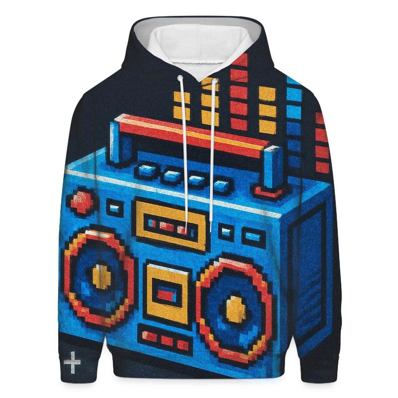 Pixel Arcade Beatbox hoodie designs