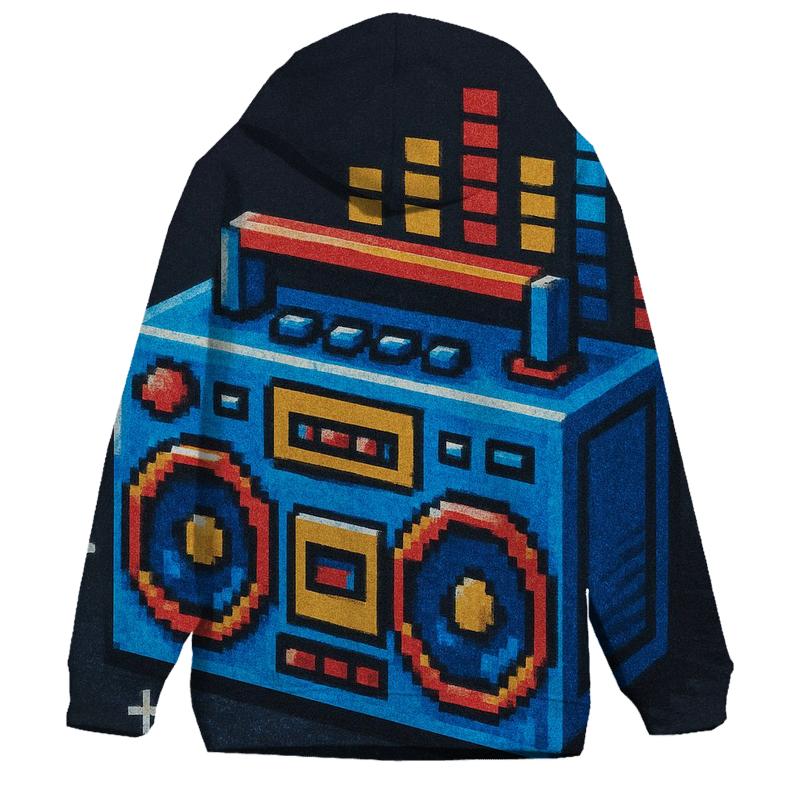 Pixel Arcade Beatbox hoodie designs