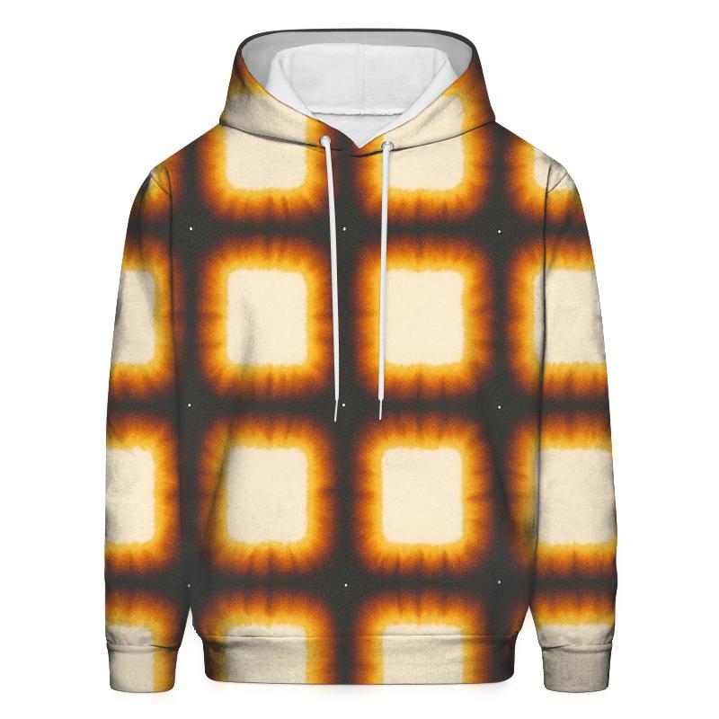 Itajime Eclipse Window Grid zip-up hoodies