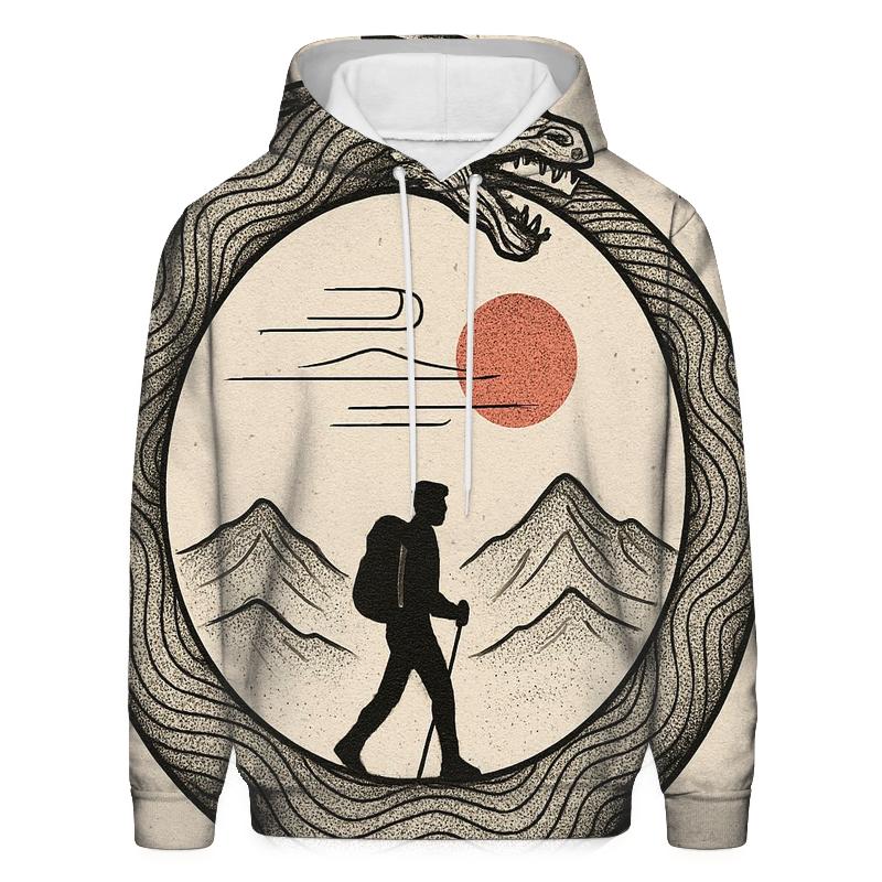 Mountain Ink Ouroboros Trail zip-up hoodies
