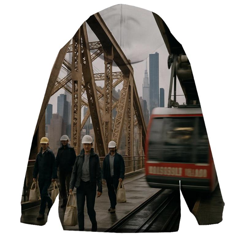 Queensboro Bridge Steel Framing The Midtown Towers hoodie designs