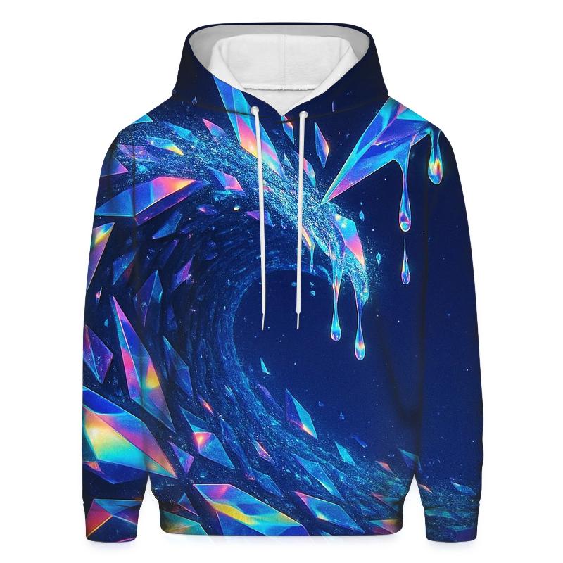Chrome Prism Tide embroidered hoodies
