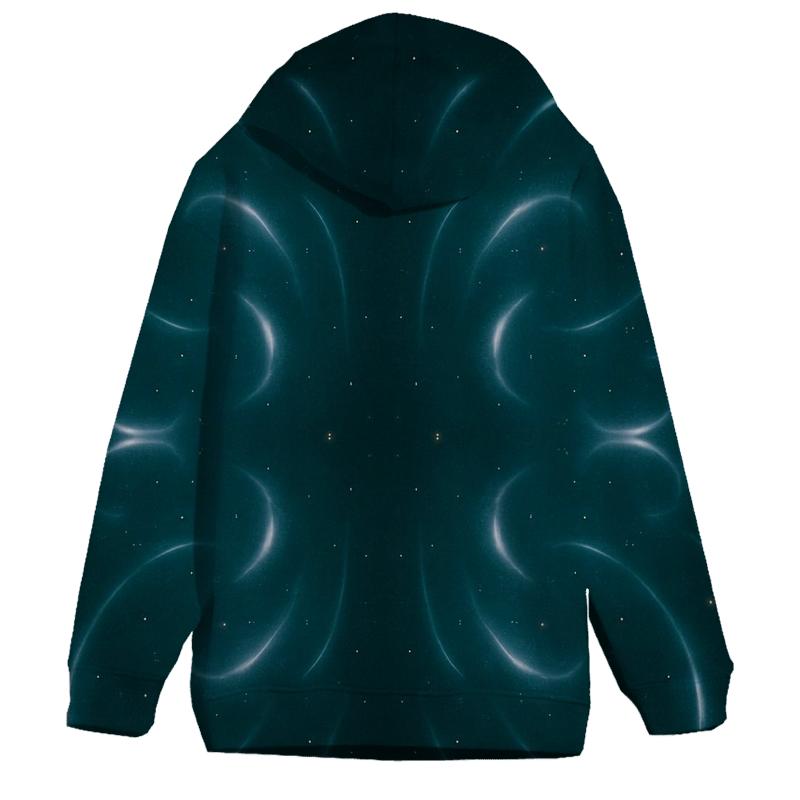 Gravitational Lens Arc Constellation designer hoodies