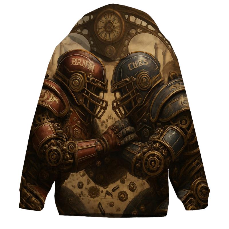 Clockwork Stadium Duel In A Mechanical Arena pullover hoodies