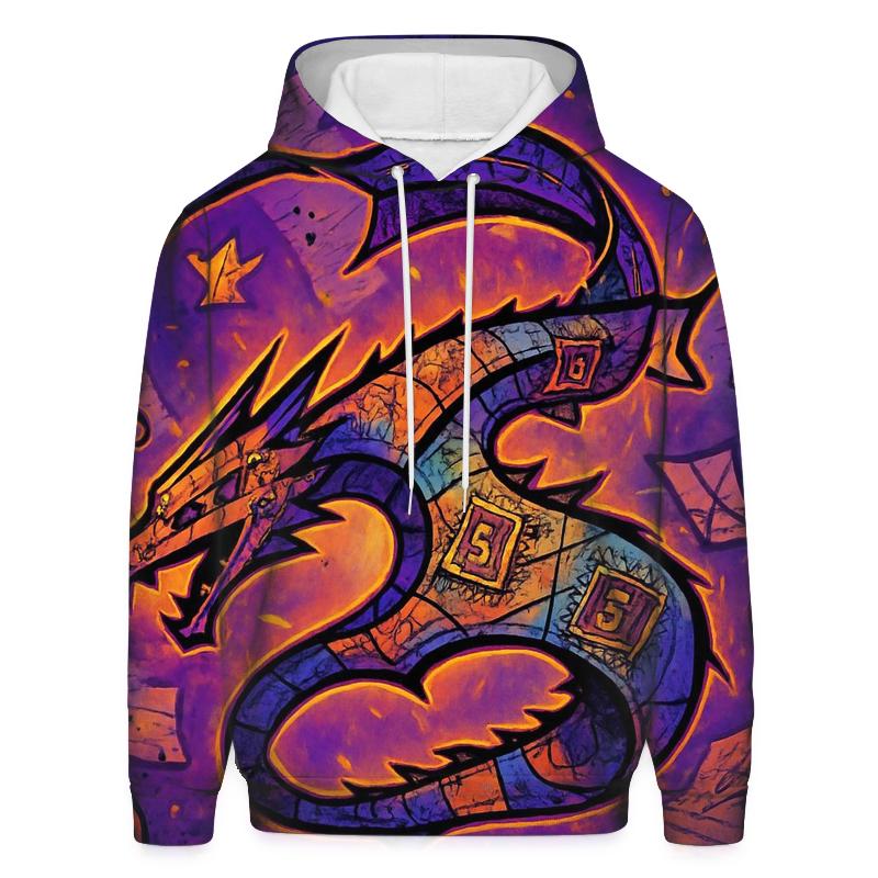 Kite Dragon In A Paper Storm hoodie styles