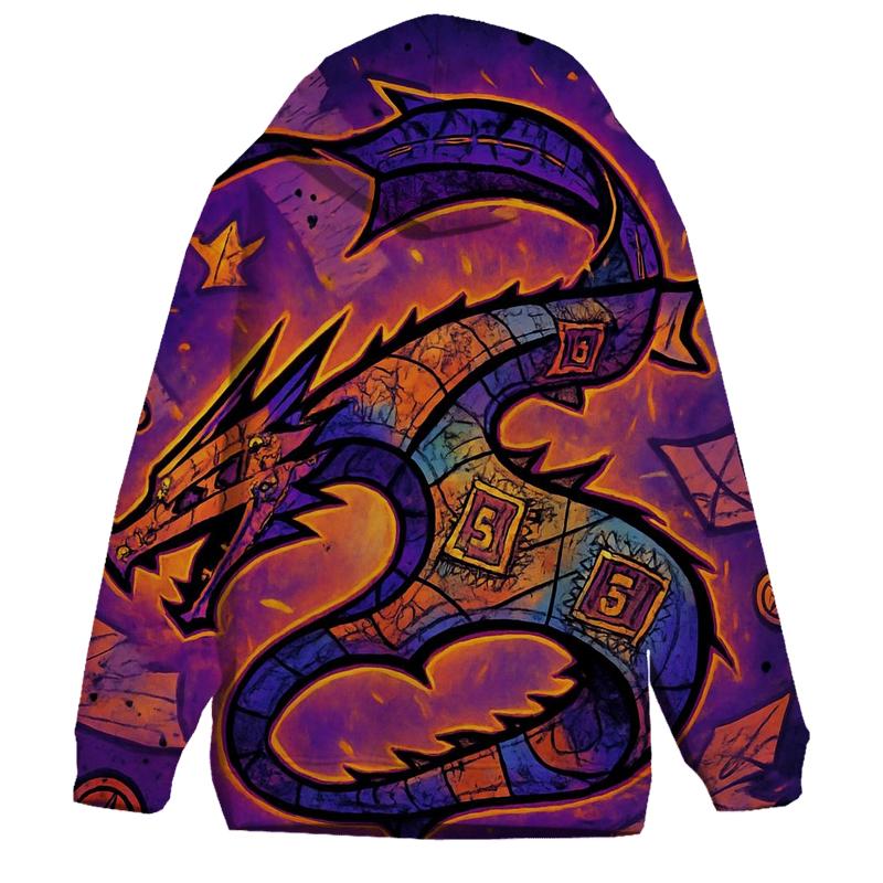 Kite Dragon In A Paper Storm hoodie styles
