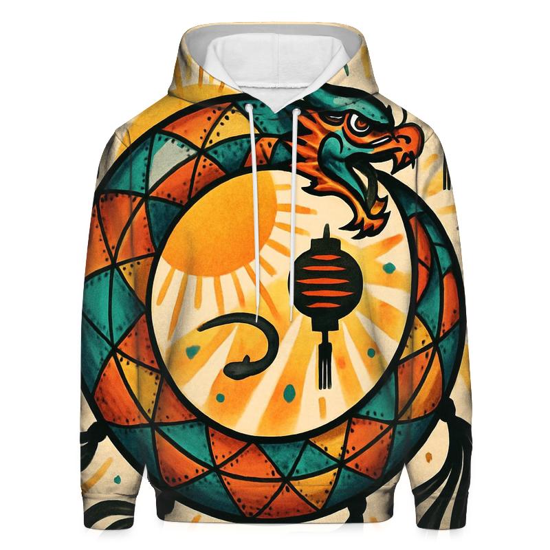 Solar Kite Ouroboros Festival Emblem hoodie styles