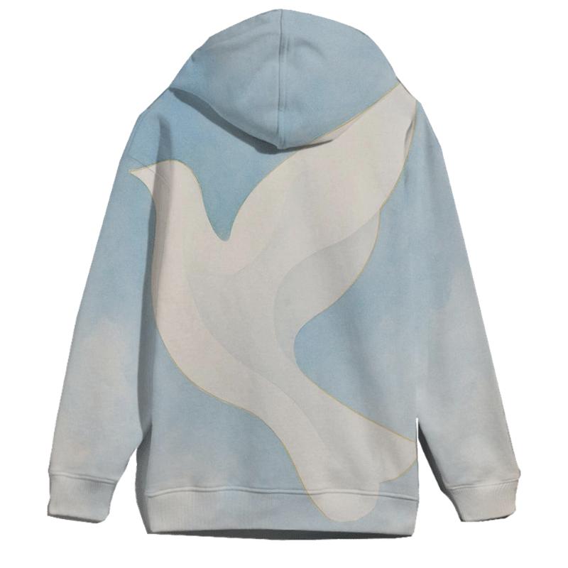 Dove Of Quiet Sky graphic hoodies