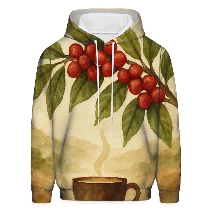 Coffee Cherry Canopy custom hoodies