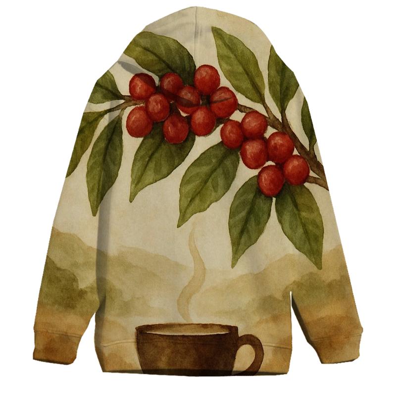 Coffee Cherry Canopy custom hoodies