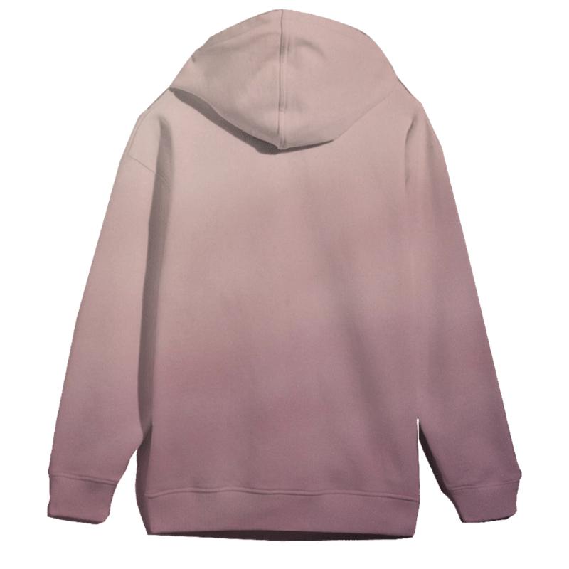 Rose Quartz Mist Fade hoodie styles