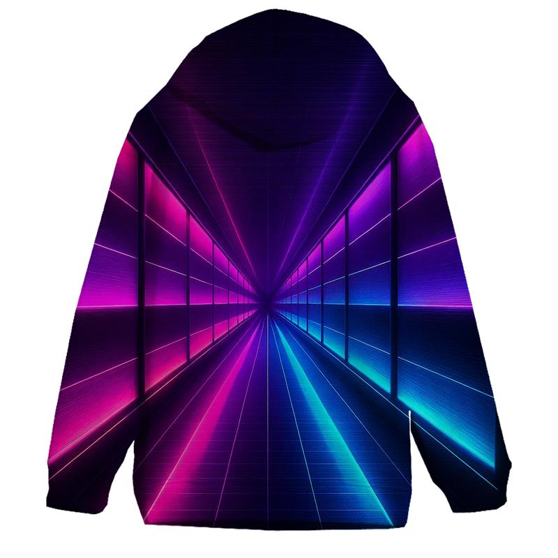 Neon Plasma Corridor hoodie trends