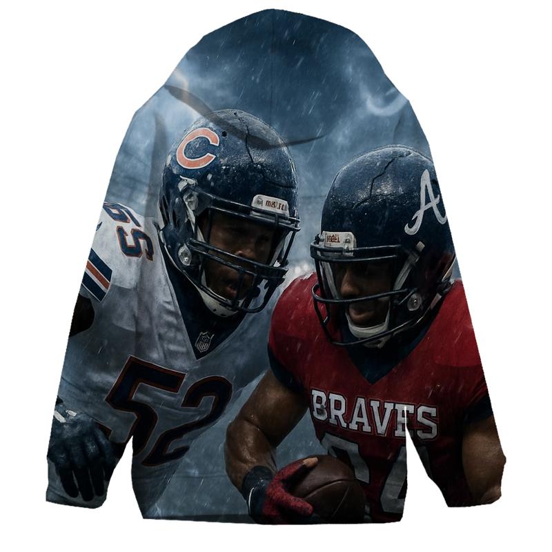 Stormfront Blitz In A Lightning Filled Sky Dome heavyweight hoodies