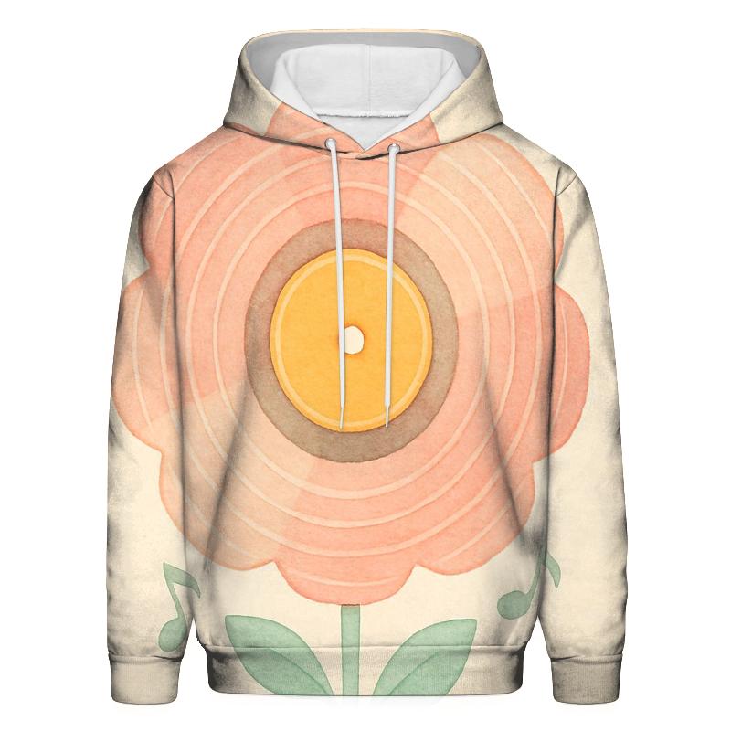 Vinyl Flower Bloom custom hoodies