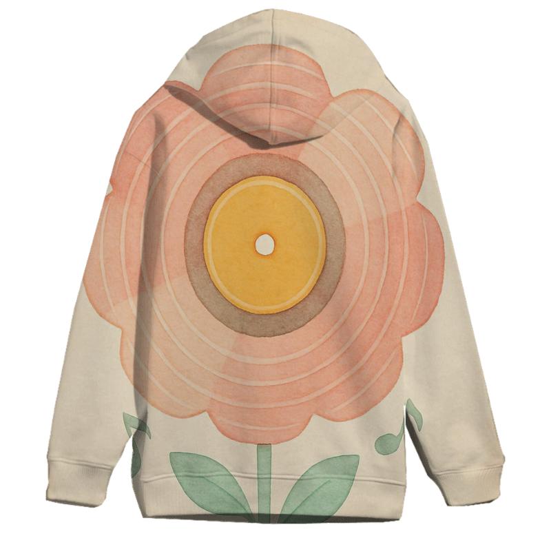 Vinyl Flower Bloom custom hoodies
