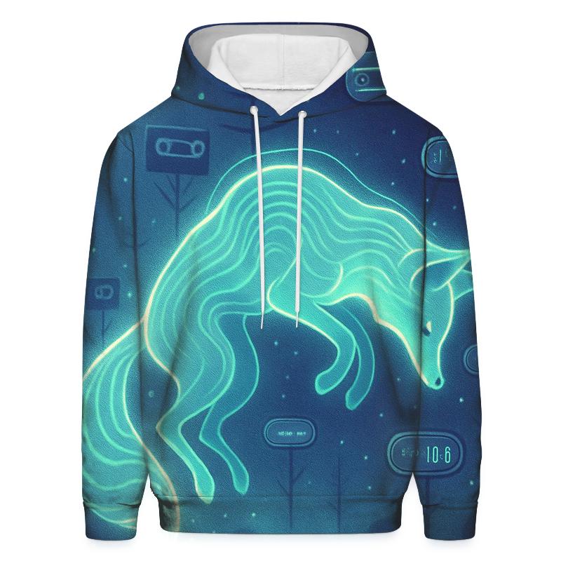 Lantern Fox Of Lost Frequencies heavyweight hoodies