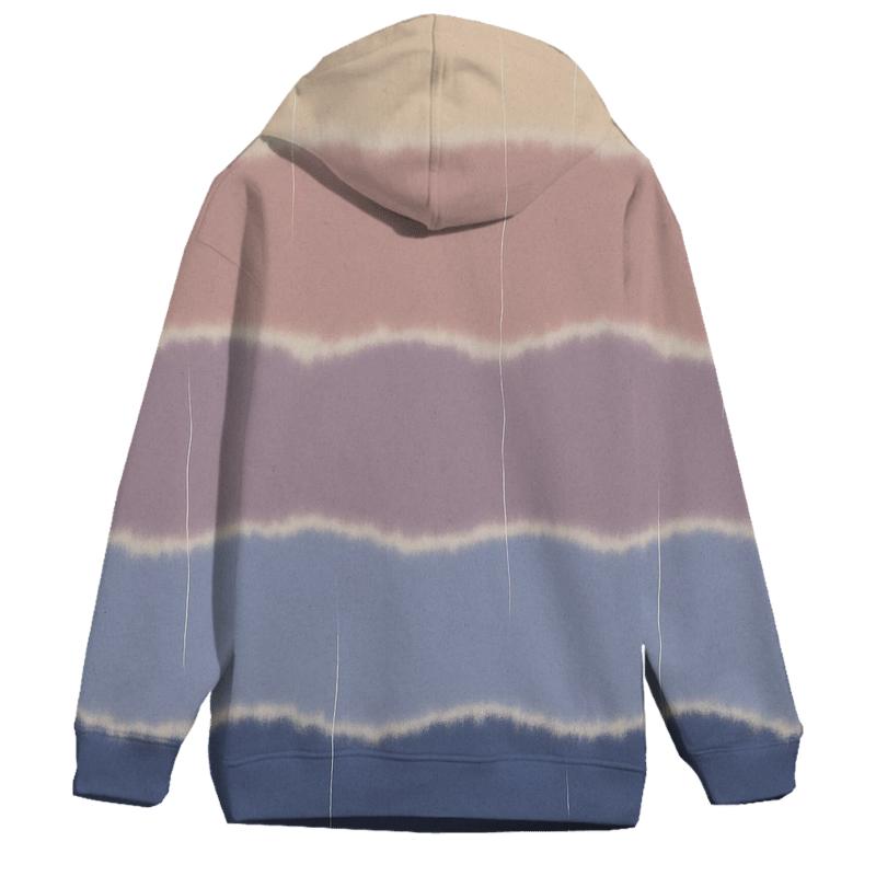 Horizon Stripes Distant Ringscape pullover hoodies