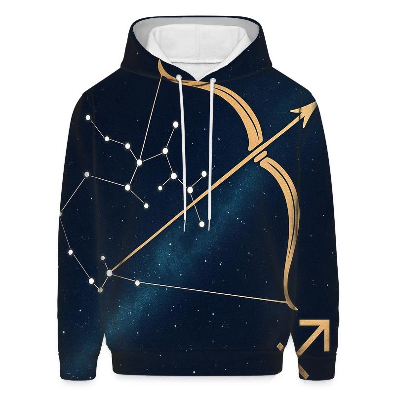 Sagittarius Archer Galactic Aim hoodies fashion