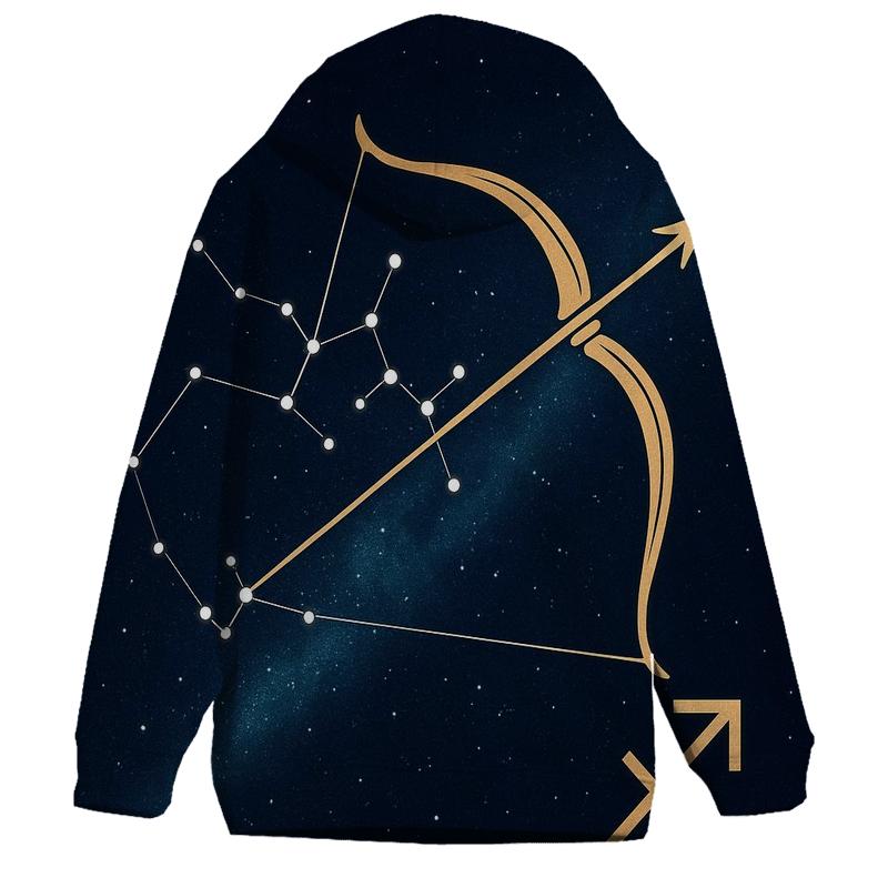 Sagittarius Archer Galactic Aim hoodies fashion