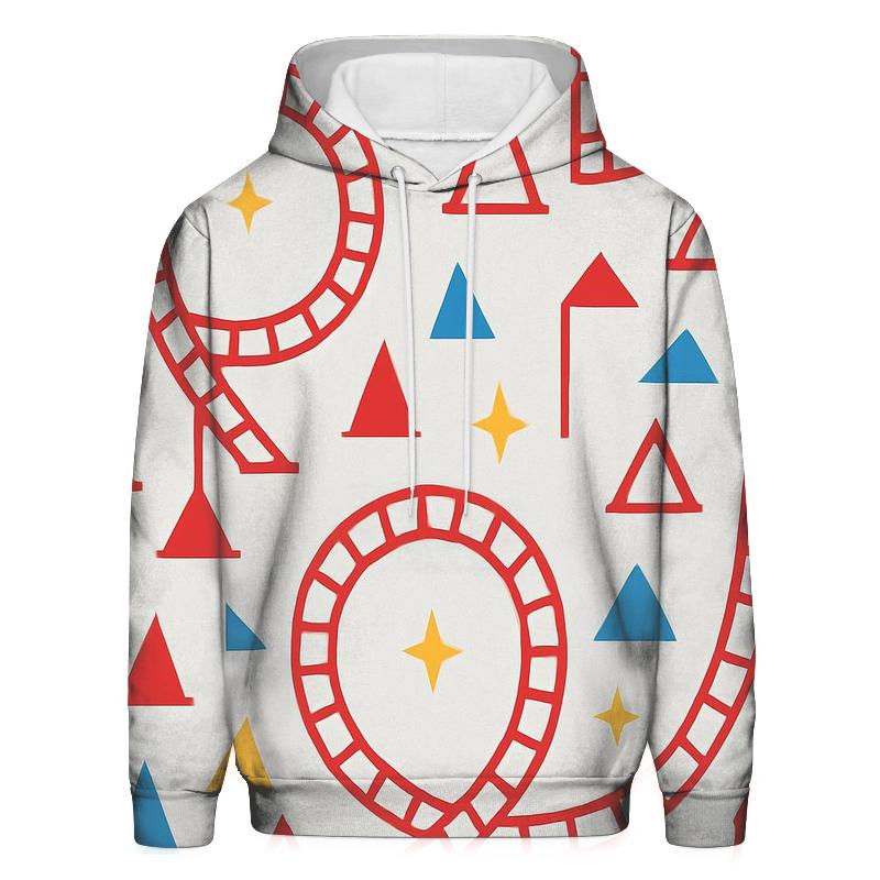 Electric Coaster Polygon Track hoodie designs
