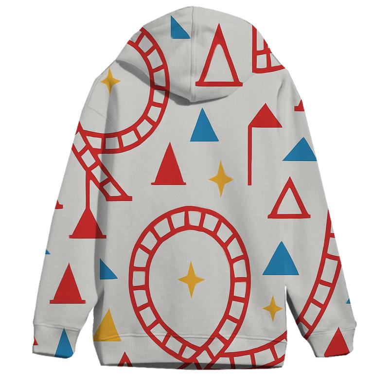 Electric Coaster Polygon Track hoodie designs