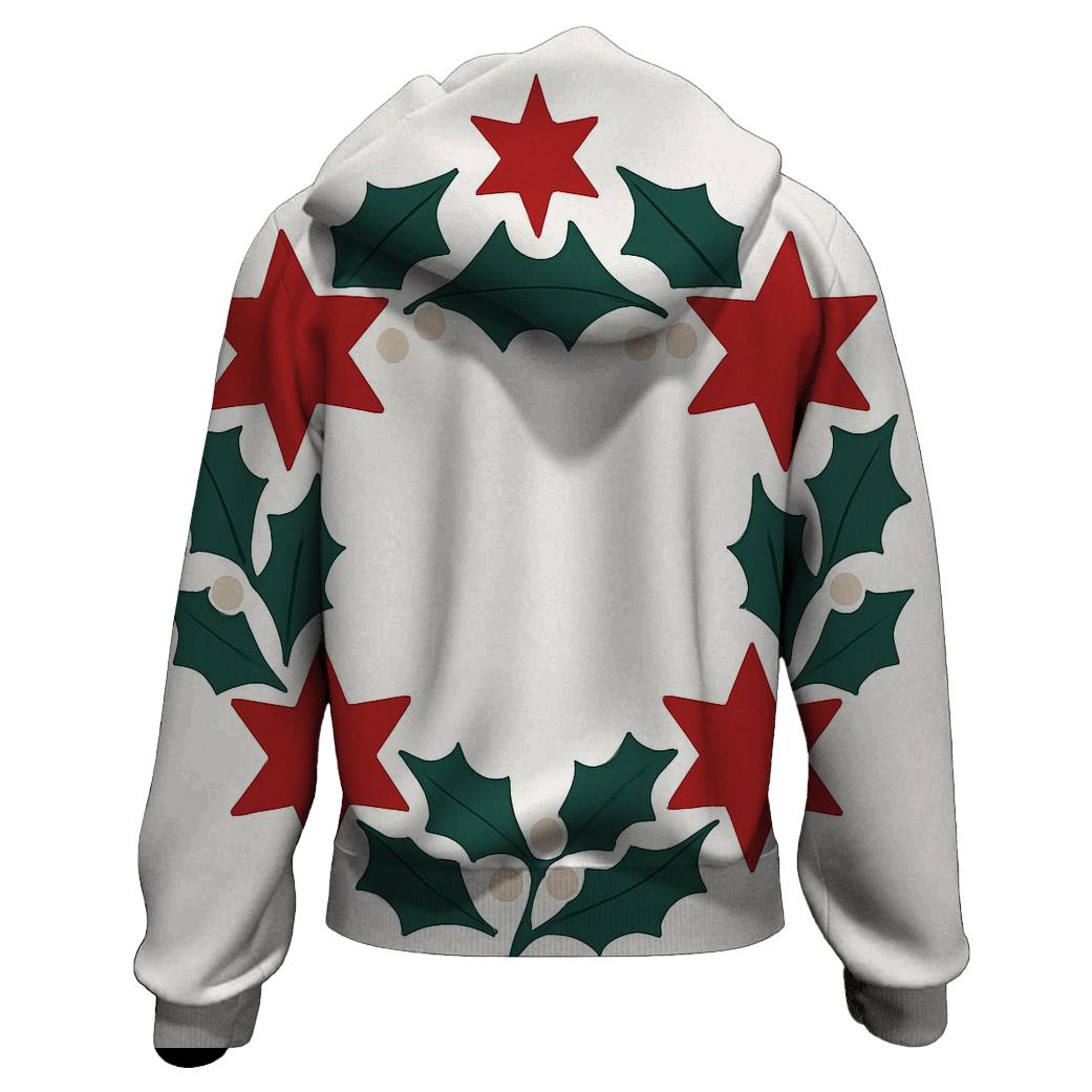 Star Of Bethlehem Geometry Wreath hoodies fashion