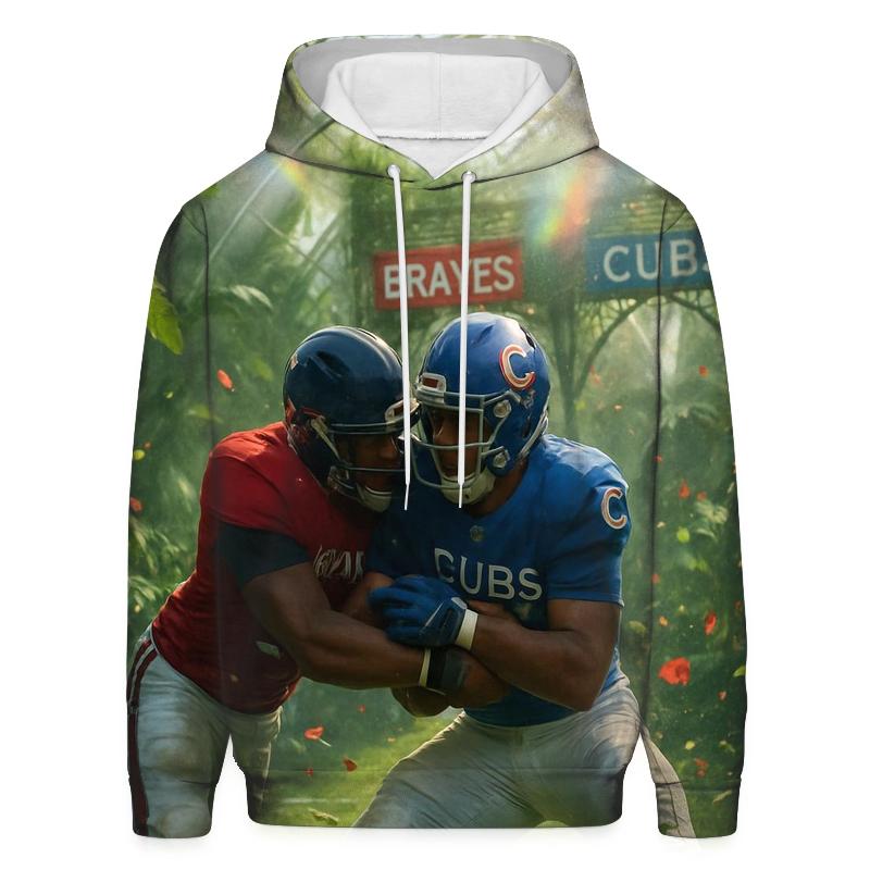 Garden Arena Clash In A Giant Greenhouse zip-up hoodies