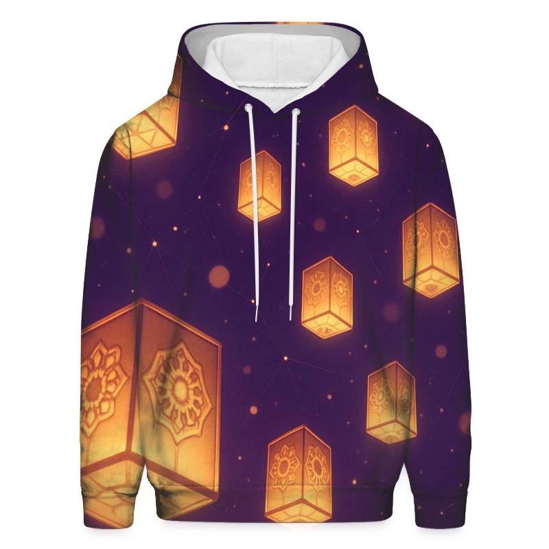 Lantern Festival Sky Geometry hoodie designs