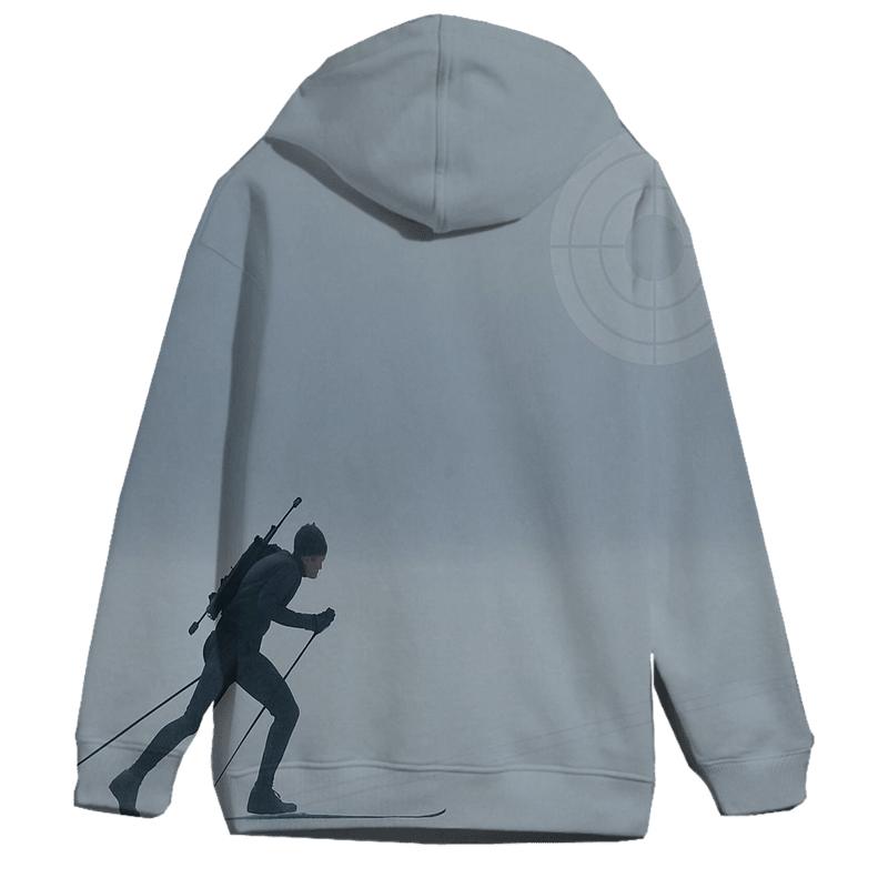 Nordic Biathlon Quiet Aim Norway zip-up hoodies