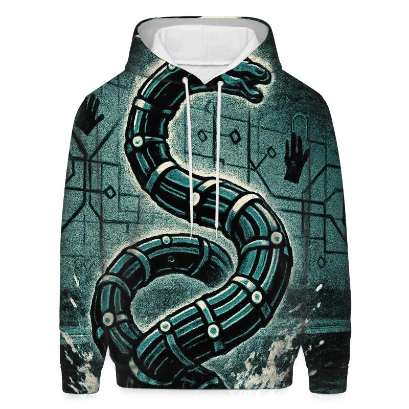 Midnight Subway Sea Serpent heavyweight hoodies