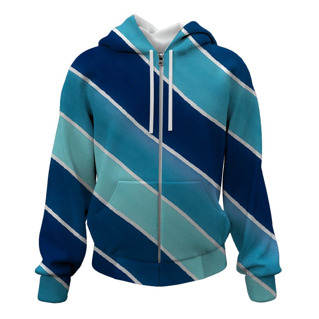 Arashi Comet Tail Diagonals custom hoodies