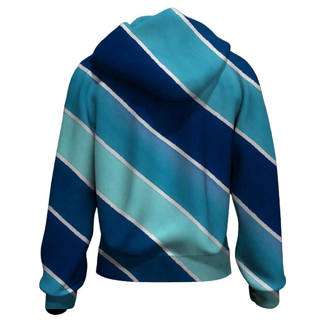 Arashi Comet Tail Diagonals custom hoodies