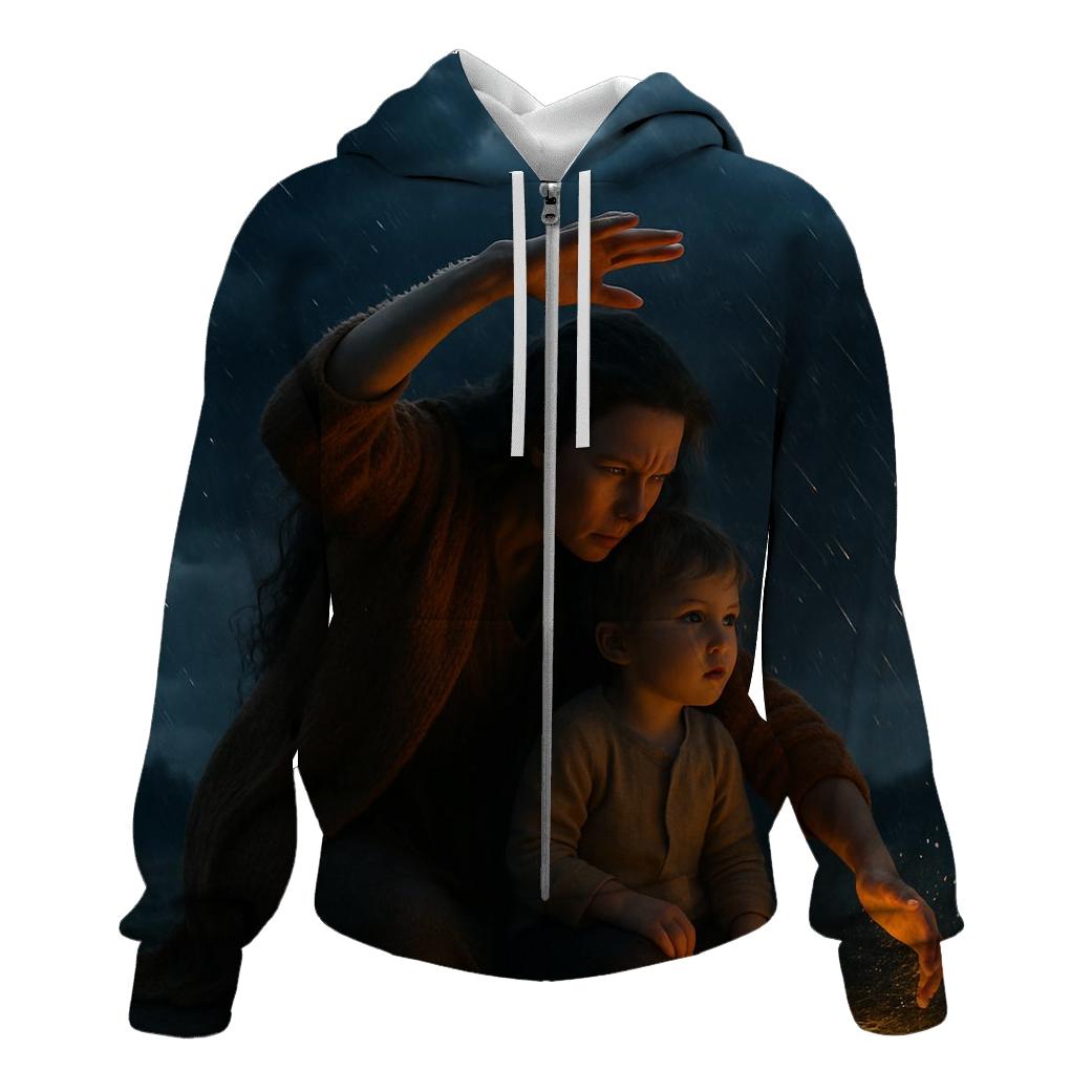 The Quiet Weather She Held Back So I Could Grow hoodie designs