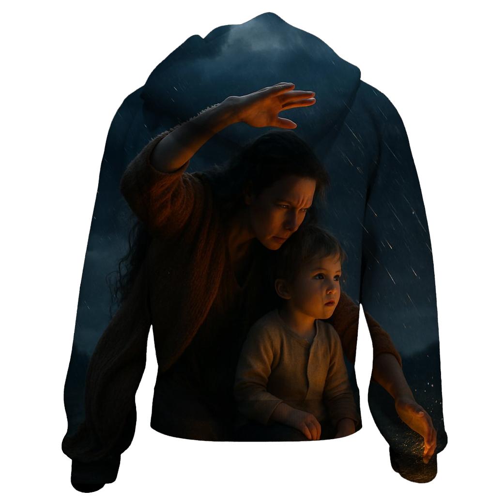 The Quiet Weather She Held Back So I Could Grow hoodie designs