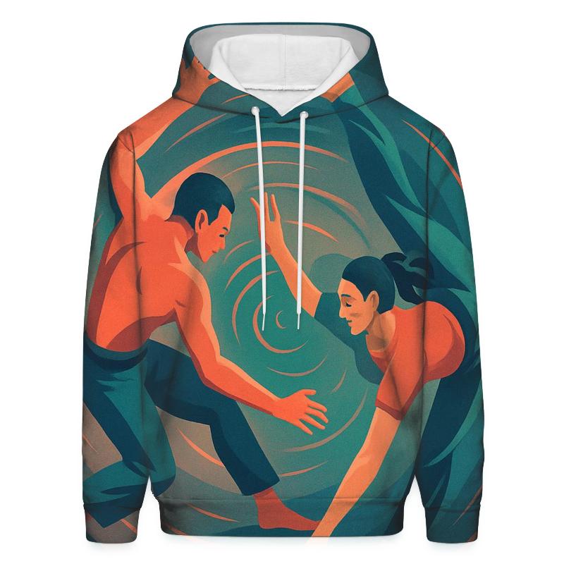 Capoeira Spiral Rhythm Brazil hoodie styles