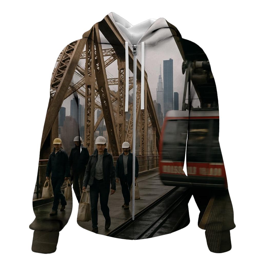 Queensboro Bridge Steel Framing The Midtown Towers hoodie styles
