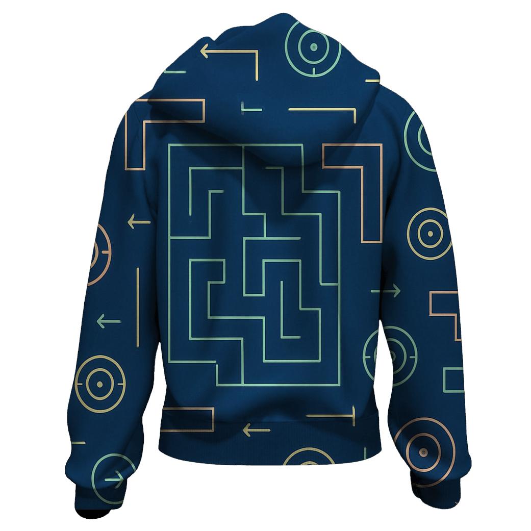 Pastel Laser Tag Blueprint premium hoodies