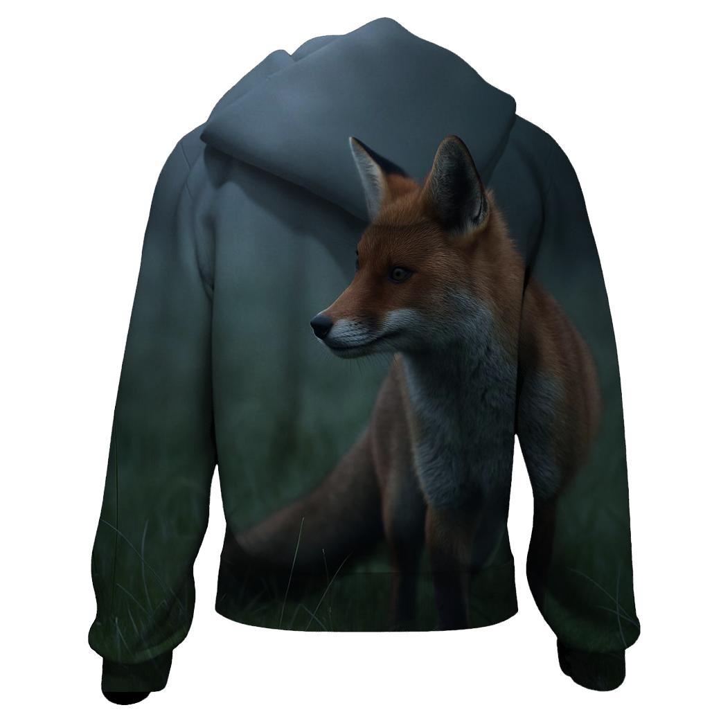 Mistbank Red Fox Listen premium hoodies