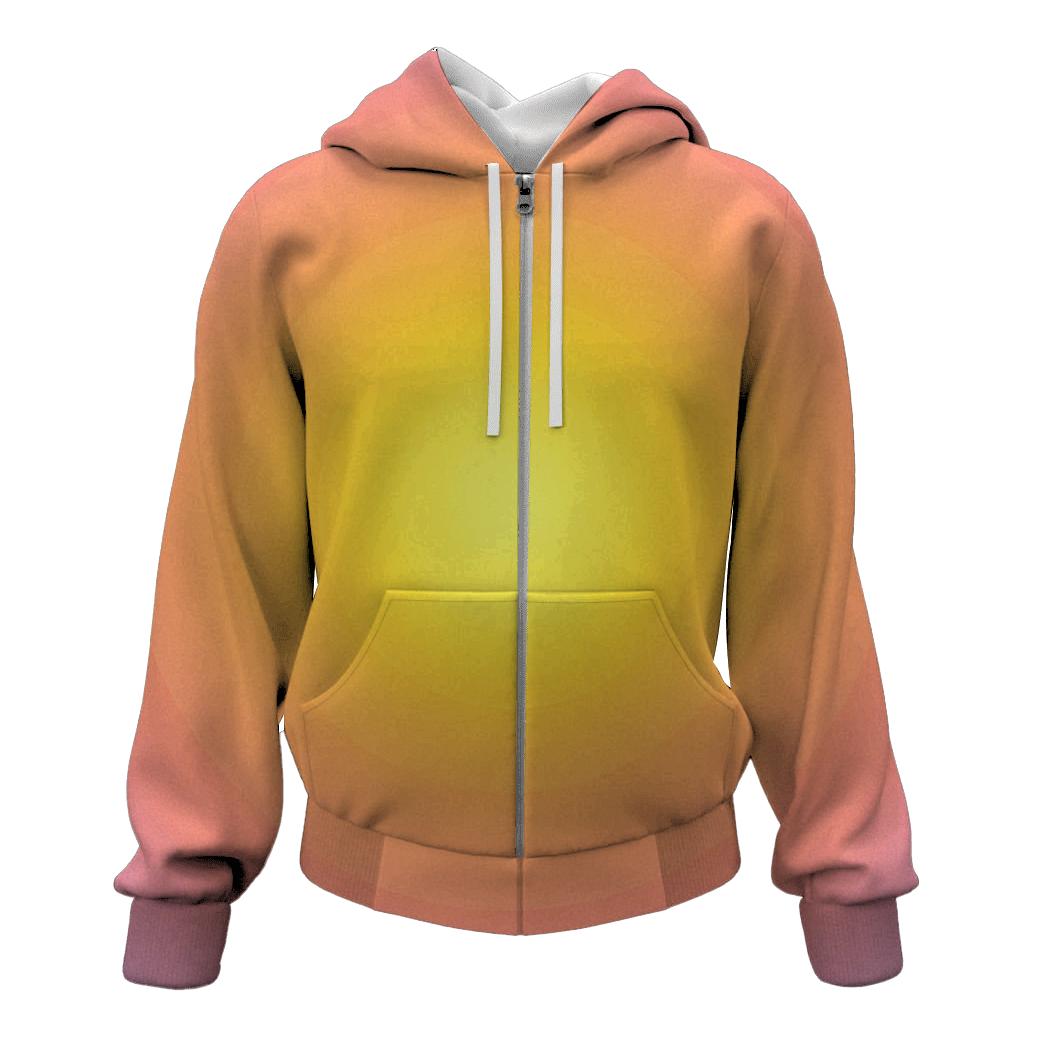 Solar Citrus Halo pullover hoodies