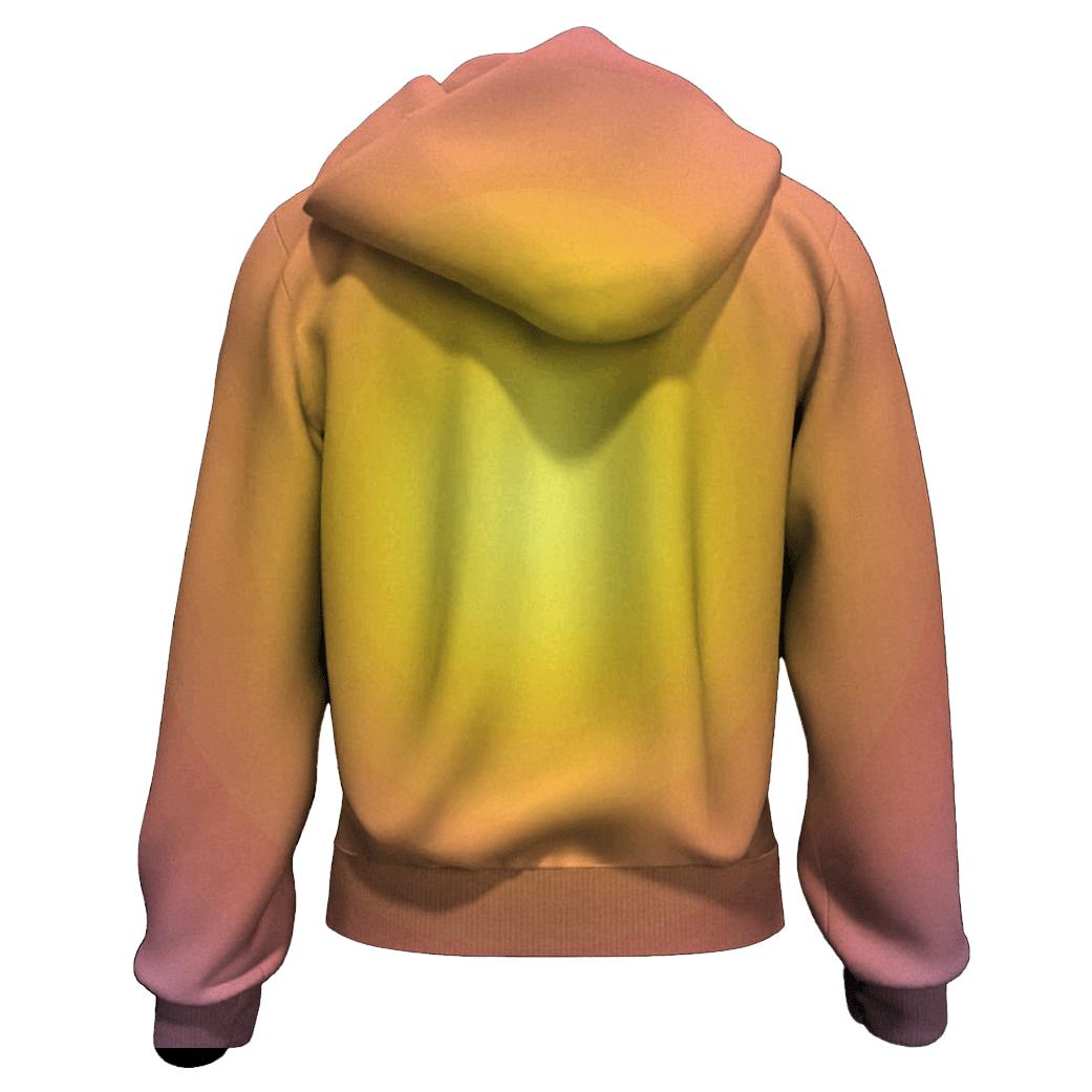 Solar Citrus Halo pullover hoodies