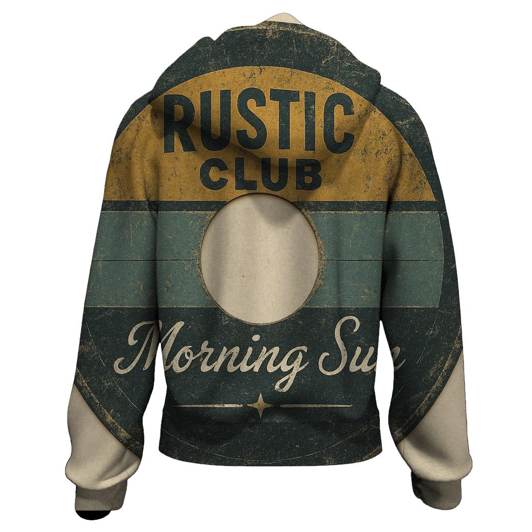 Distressed 1960s Soul Club Vinyl Record Label Art hoodie styles