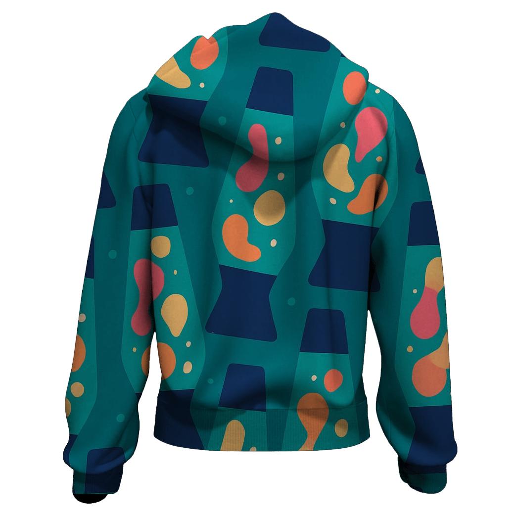 Psychedelic Lava Lamp Drift custom hoodies