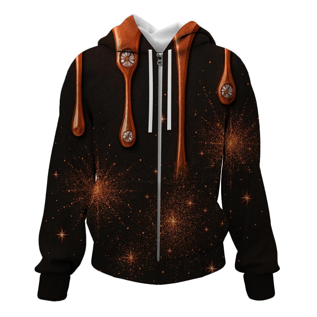 Copper Meteor Dripline custom hoodies