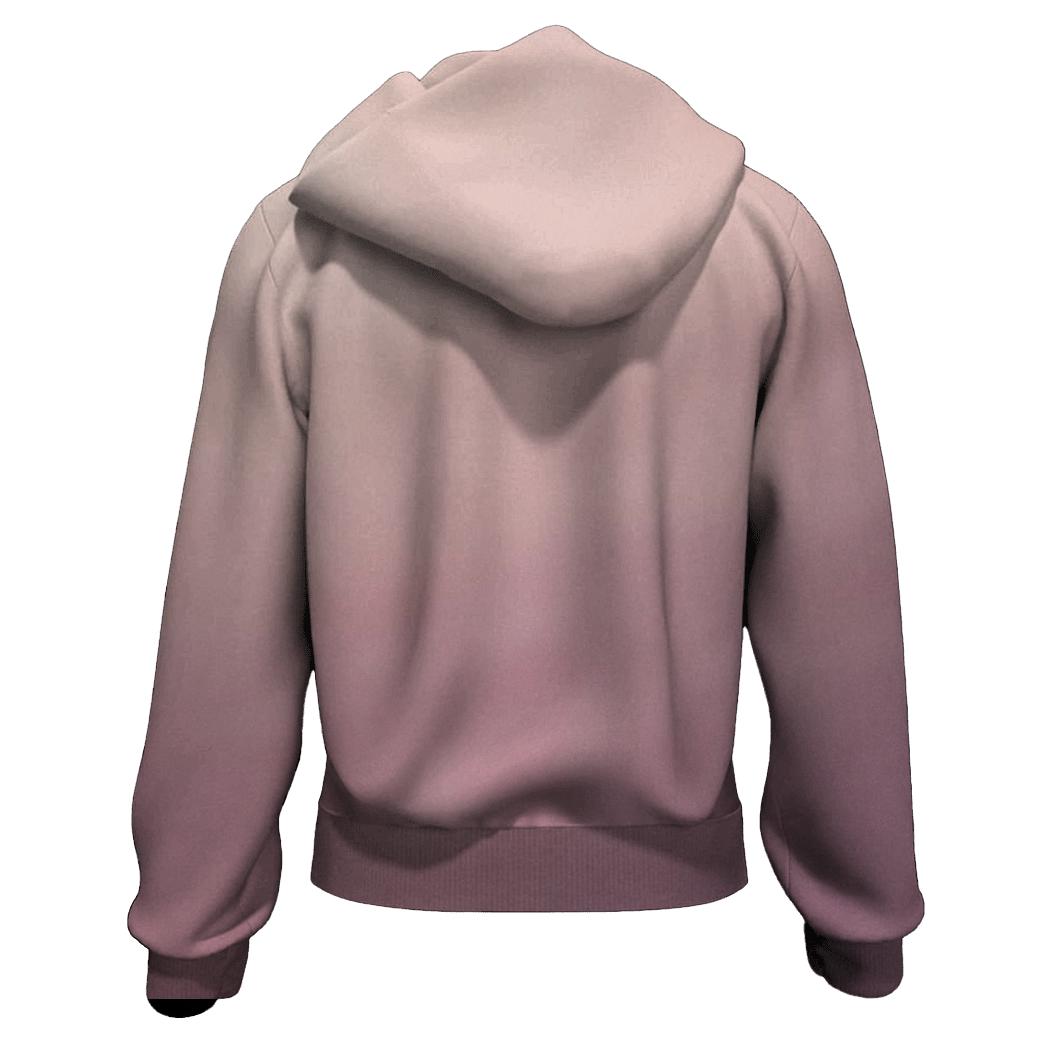 Rose Quartz Mist Fade hoodie styles