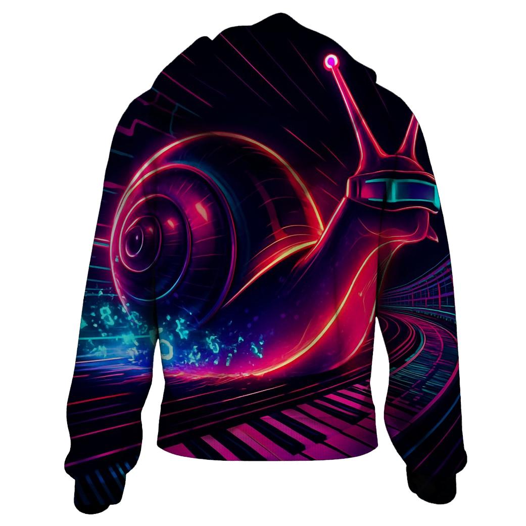 Neon Snail Speedway Oracle embroidered hoodies